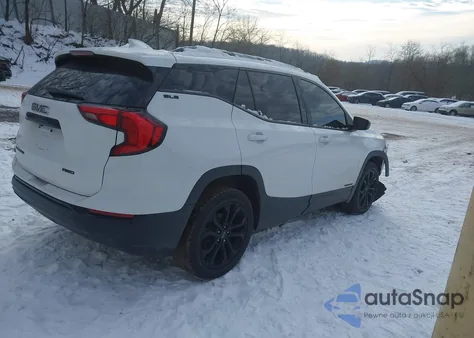 2020 GMC Terrain Awd Sle z USA, uszkodzony, nr VIN 3GKALTEV5LL174630